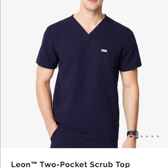 Men’s FIGS Leon two pocket scrub top - Picture 1 of 4